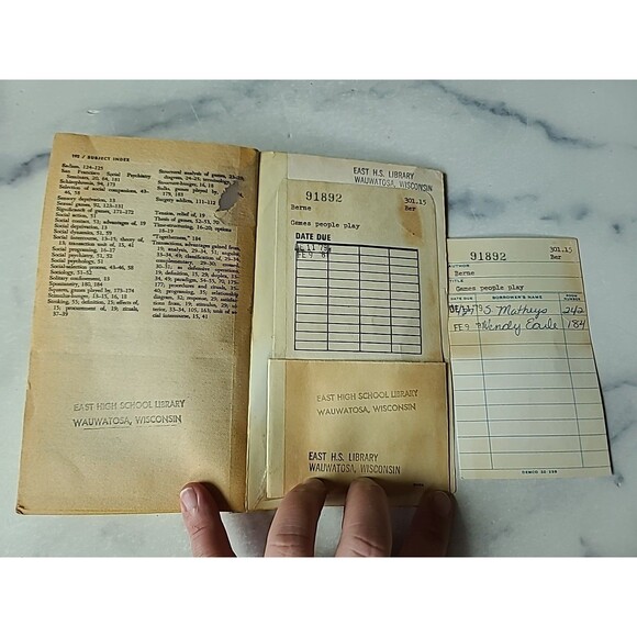 Games People Play By Eric Berne M.D. Paperback - Picture 8 of 10